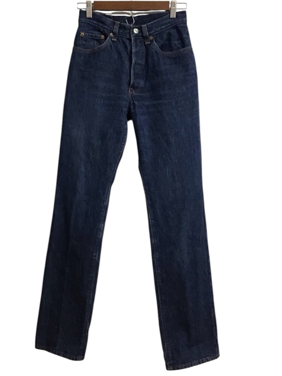Levi's Denim - Vintage 1983 Levi’s 501 Women Dark Wash Jeans 26x32 7M Red Care Tag Made in USA